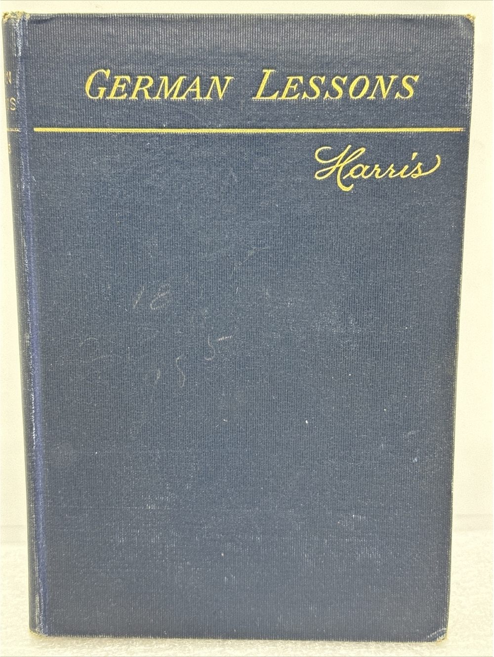 German Lessons by Charles Harris Antique Book 1908 Heaths Modern Language Series